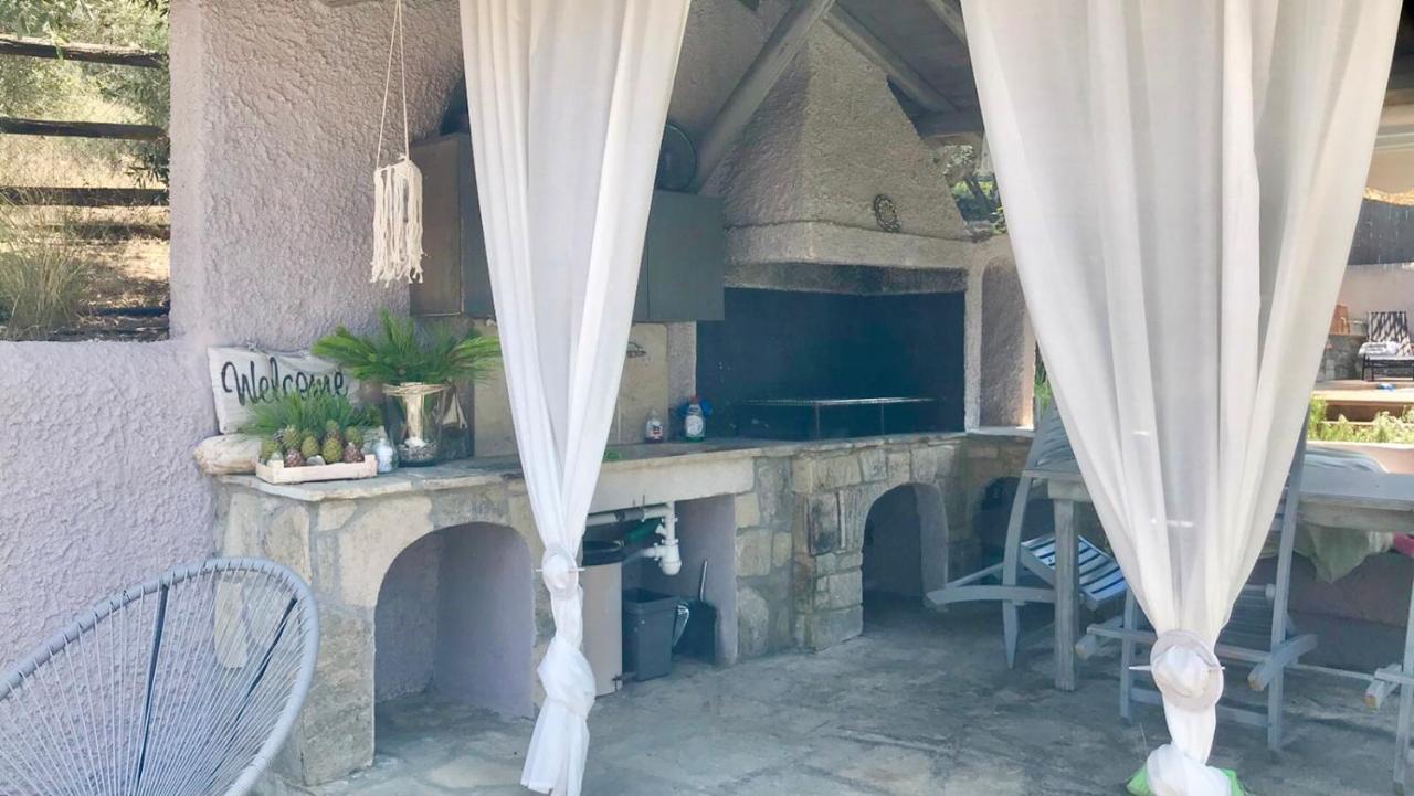 Sea View Villa In Olive Garden Nea Kallikrateia Exterior photo