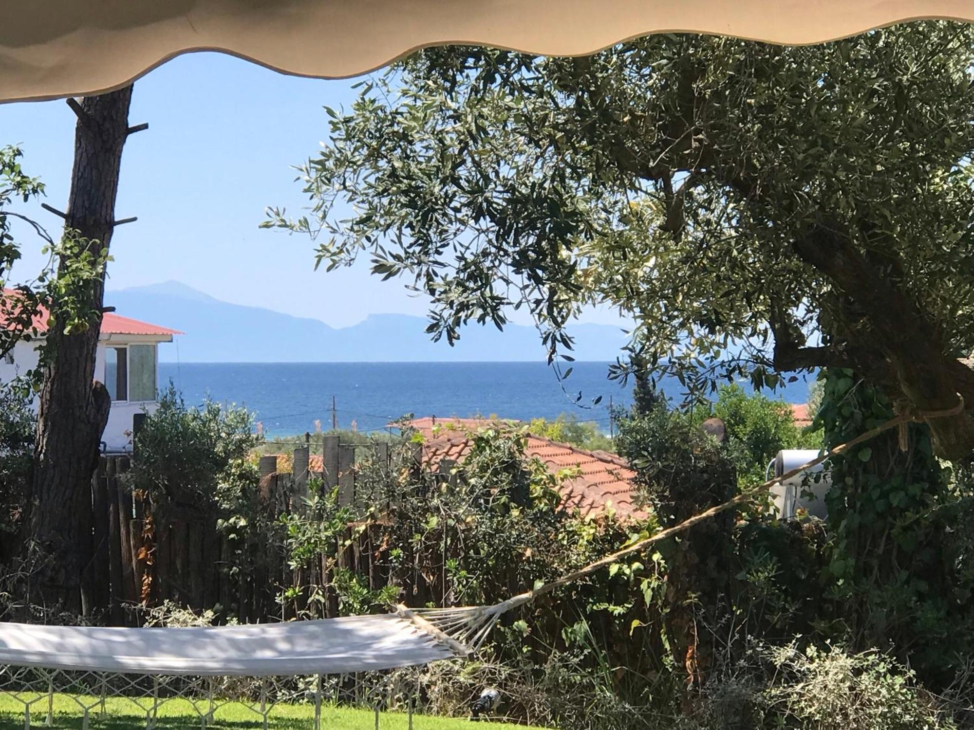 Sea View Villa In Olive Garden Nea Kallikrateia Exterior photo